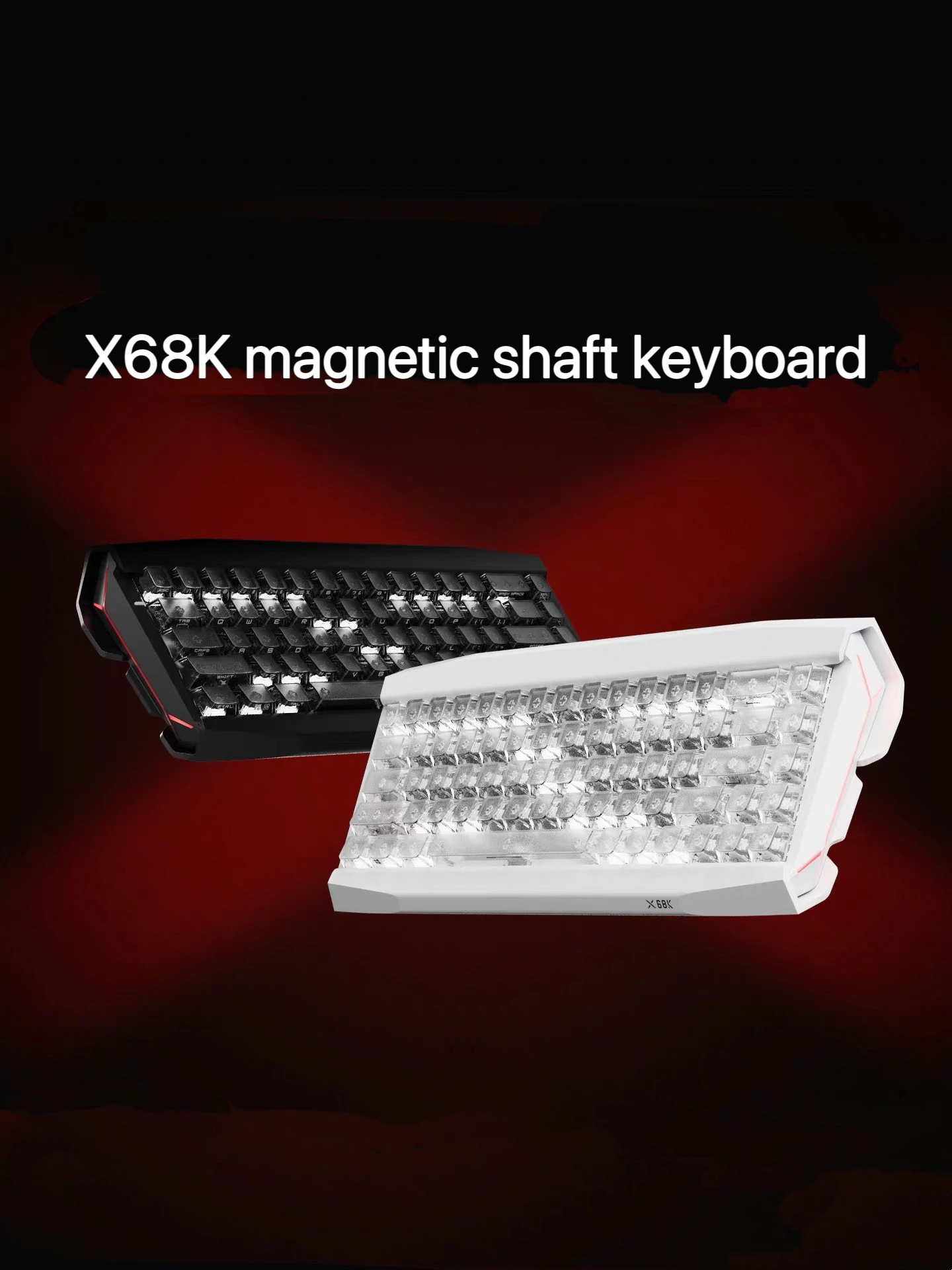X68K Magnetic Axial Full Aluminum CNC Gaming Mechanical Keyboard with 8K Polling Rate.