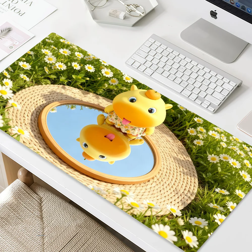 Mouse Pad MousePad Non-slip Lockedge Office Student Gaming C-CapyLulu Kawaii Thickened Large Cute Writing Pad Cushion