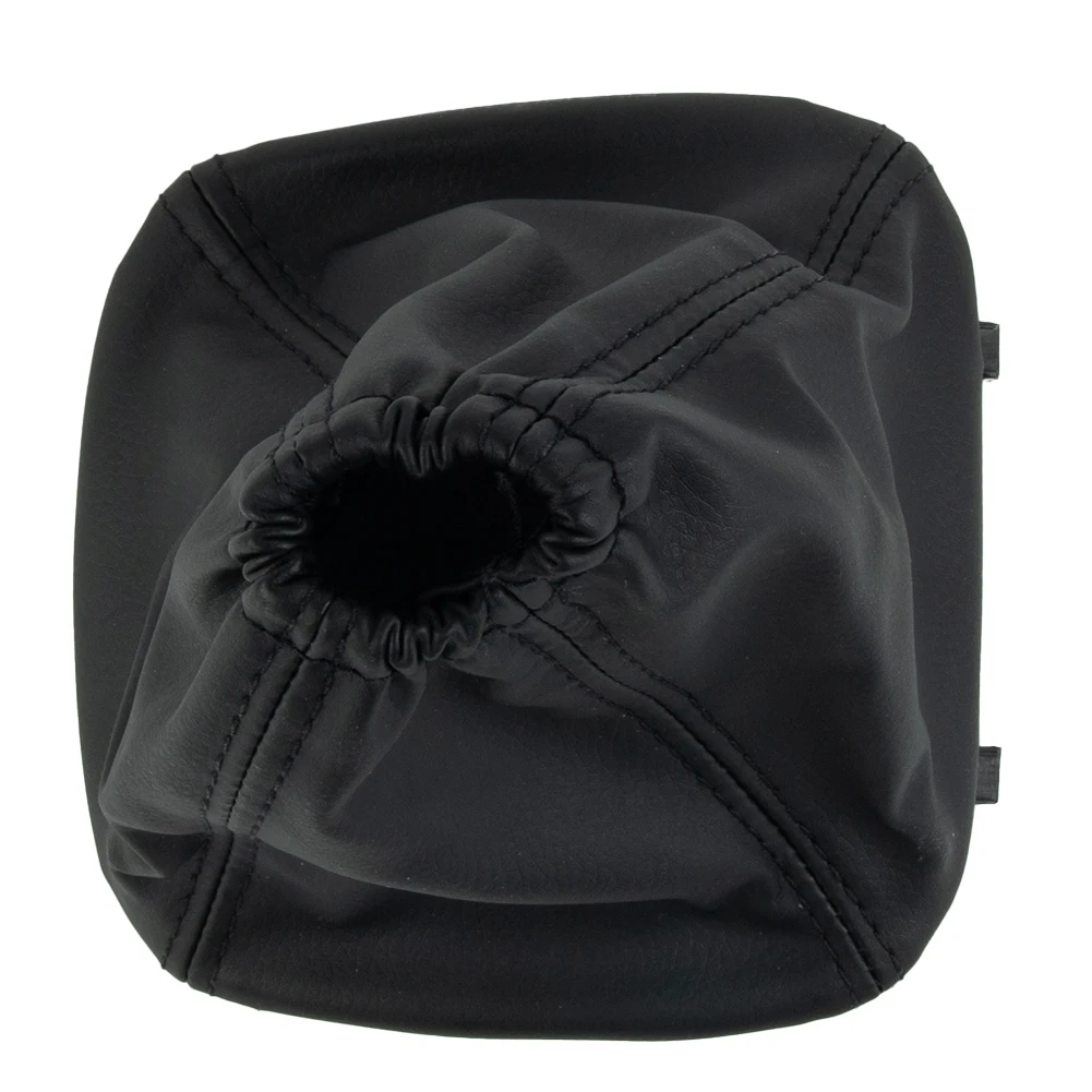 Part Gear Gaiter Boot 1pcs Accessory Black Gear Interior Manual for pu Leather Stitch Trim Replacement 2006-2014 Part