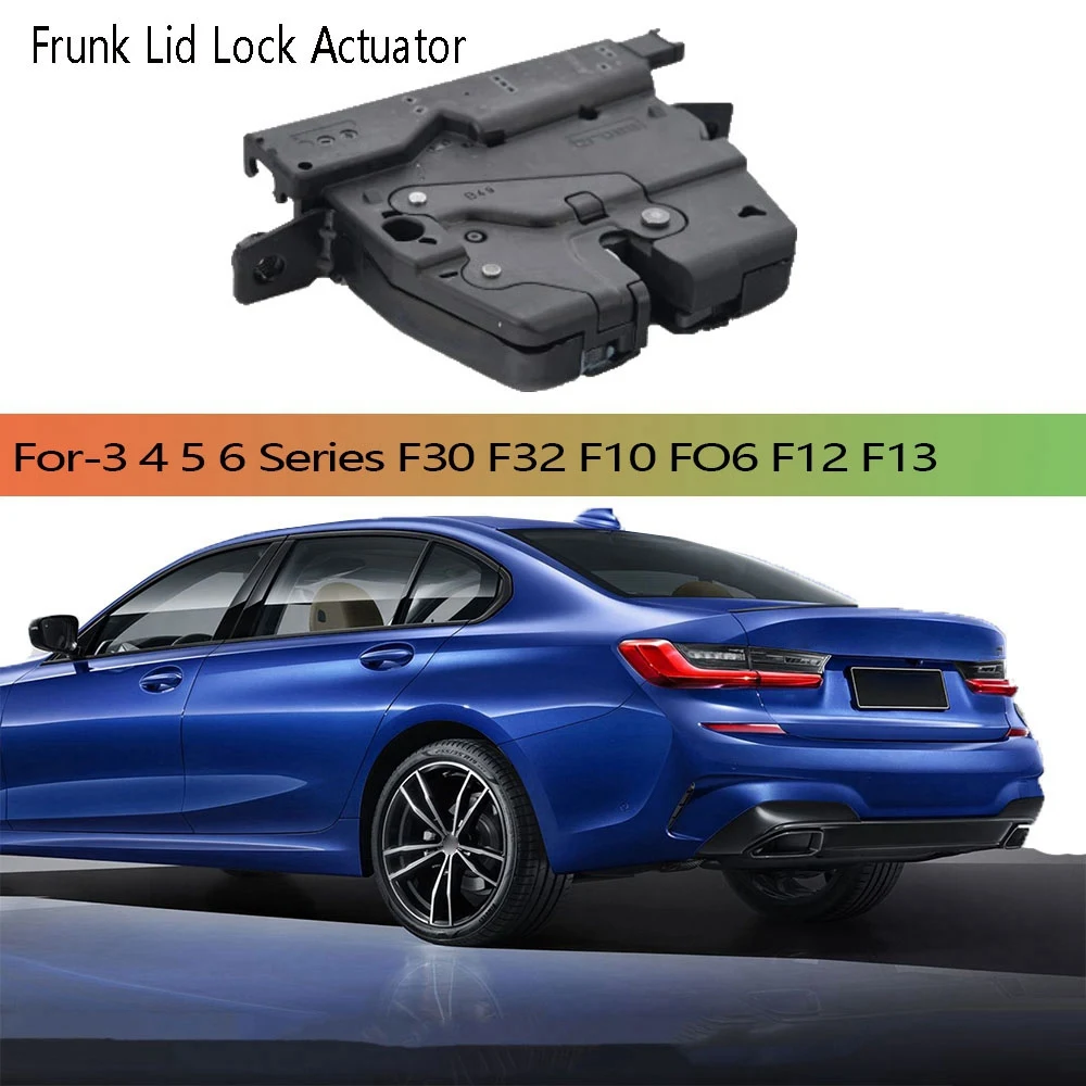 Car Rear TailGate Latch Trunk Lid Lock Actuator Motor for-BMW 3 4 5 6 Series F30 F32 F10 F06 F12 F13 51247191212