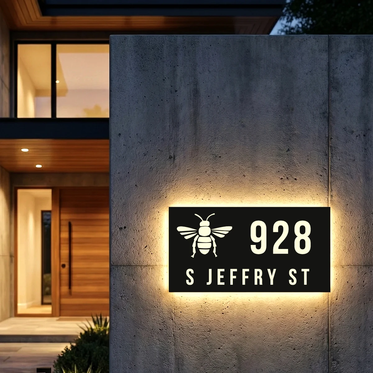 custom-solar-backlit-house-number-sign-modern-bee-style-address-sign-for-house-shops-offices-restaurant-hotel