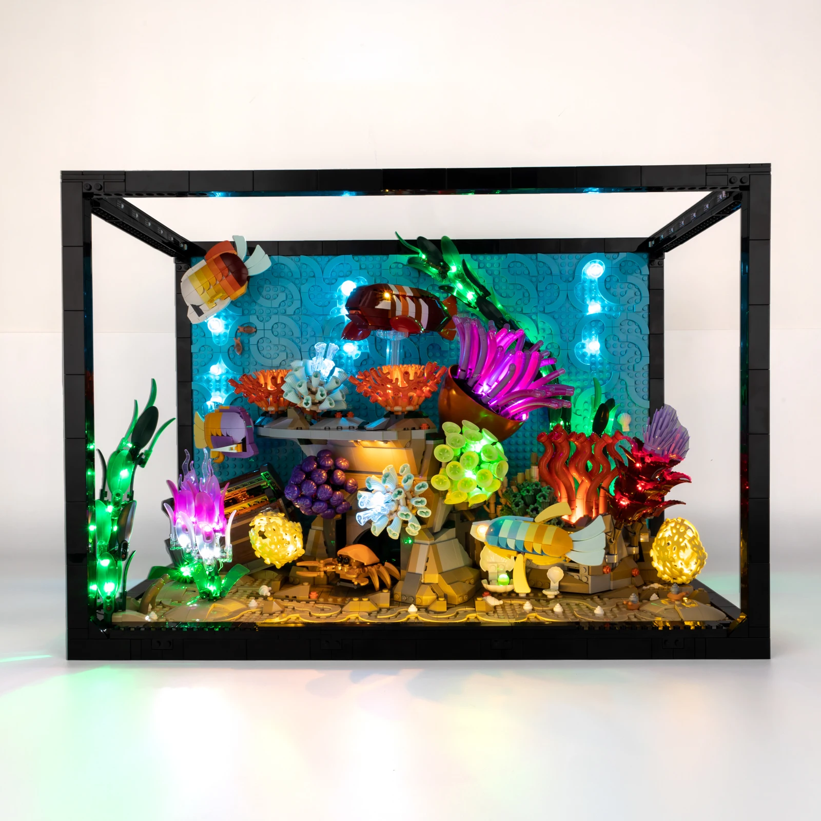 Kyglaring LED-lichtset geschikt voor Lego Tropical Aquarium 10366 Decoratieve lamp, niet Lego-bouwstenen - afbeelding 2