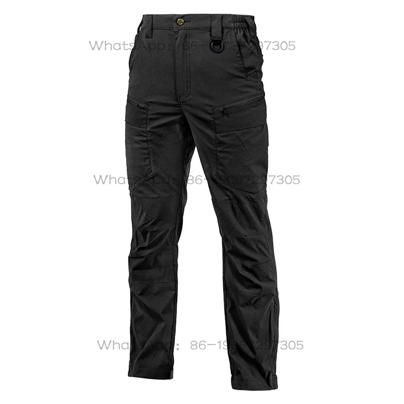 Jazz Quick-drying Trousers Men's Fan Training Pants Outdoor Combat Training Multi-pocket Overalls