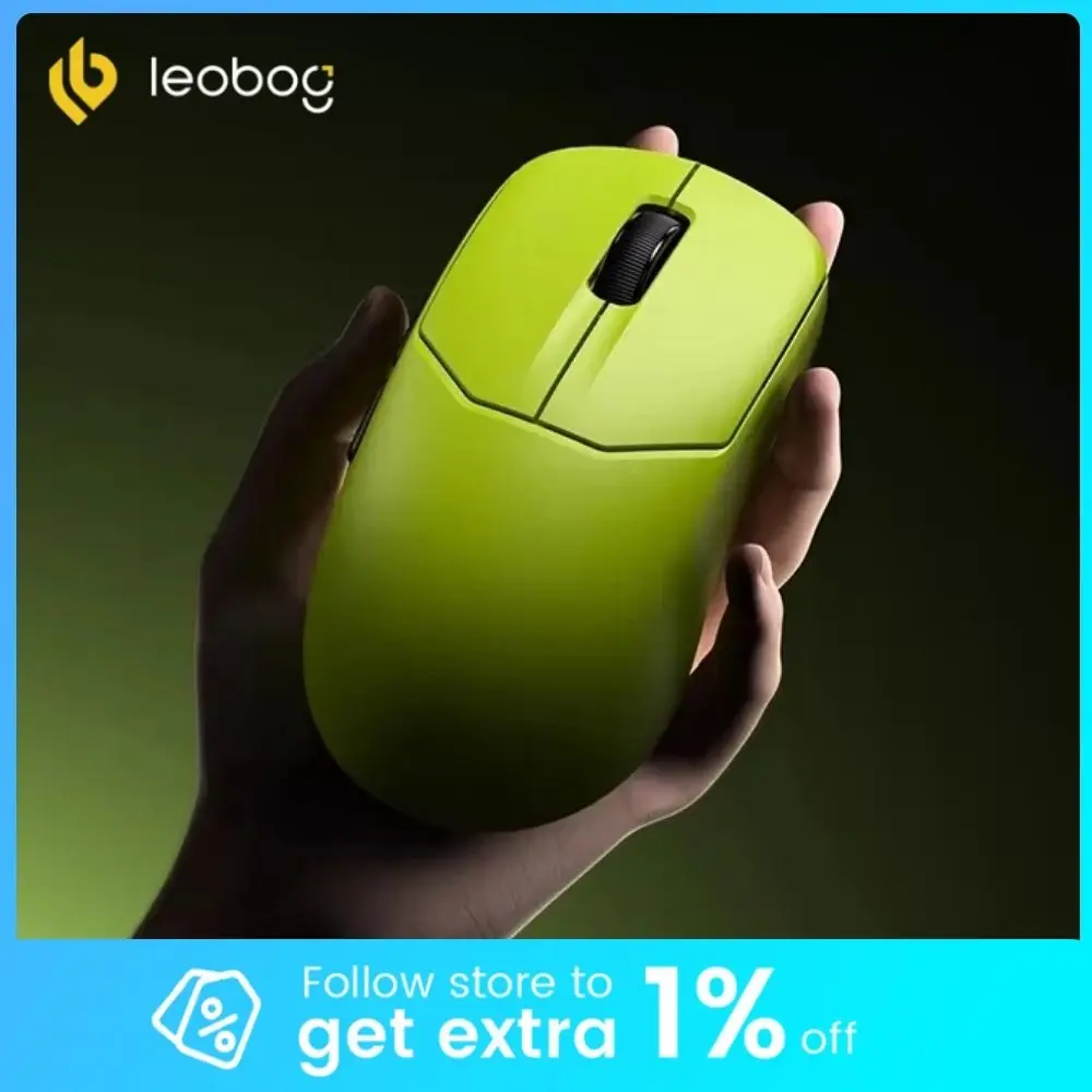 

Беспроводная мышь LEOBOG GM2 Pro Bluetooth, 3 режима, легкая, для геймеров, низкая задержка, 500 мАч, для FPS, ESGO, Valorant, подарок