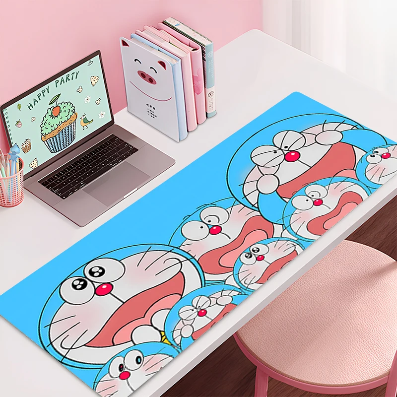 منصات الماوس الكبيرة من أنيمي D-Doraemons ، لوحة ماوس لطيفة Kawaii ، حصيرة الطاولة ، إكسسوارات المكتب ، الحصير مكتب الكرتون ، الحصير المطاط للكمبيوتر المحمول