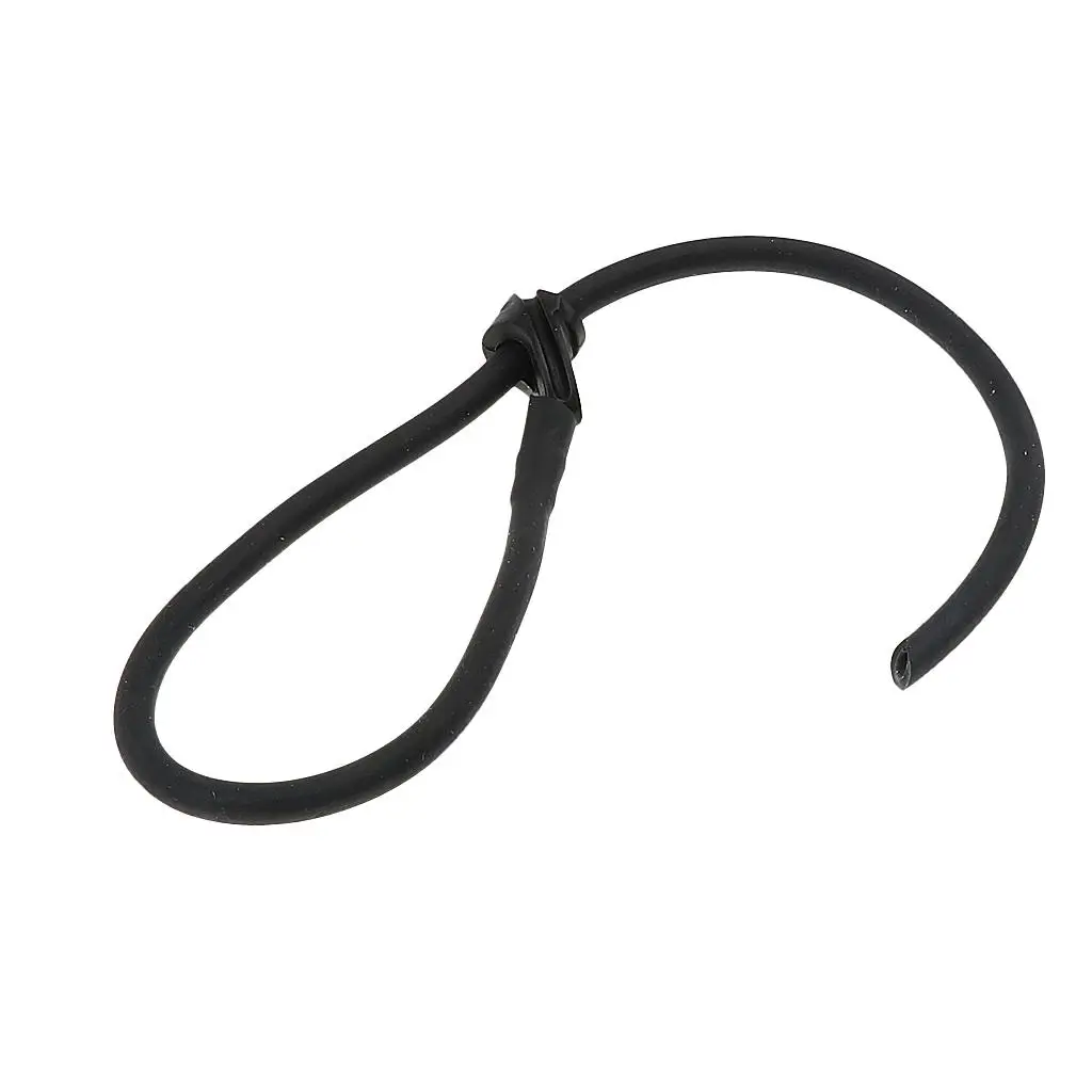 Compound Bow Peep Tube Sight Rubber Black Unique Angled Archery Accessory for Archery Targets