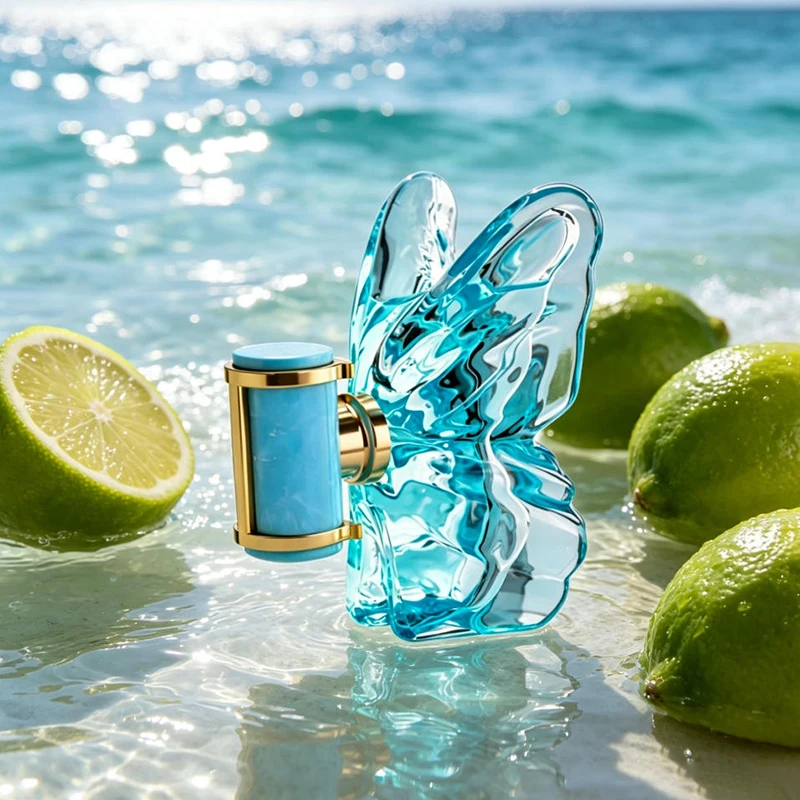 

Butterfly Women Long Lasting EDT, Fruity Floral Amber Woody Scent, Jasmine Vaniella Lemon Citrus Elegant Light Fragrance 50ml