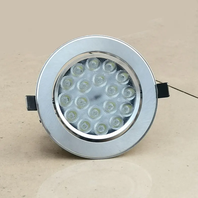 [Opening hole 115~125mm] LED spotlight embedded 18w downlight adjustable angle counter light store commercial super bright