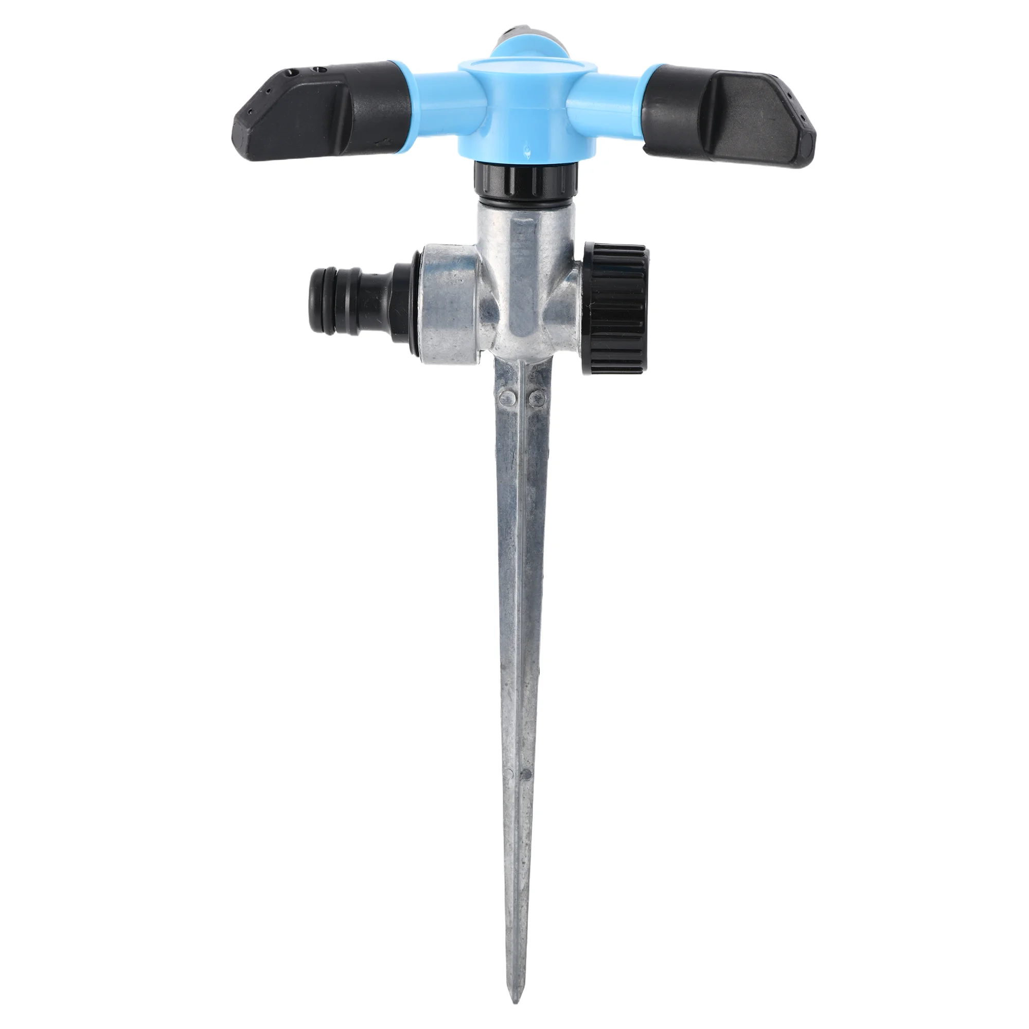 

1SET Automatic 360° Rotating Lawn Sprinkler with Support 3-Arm Garden Irrigation Water Sprayer Tool