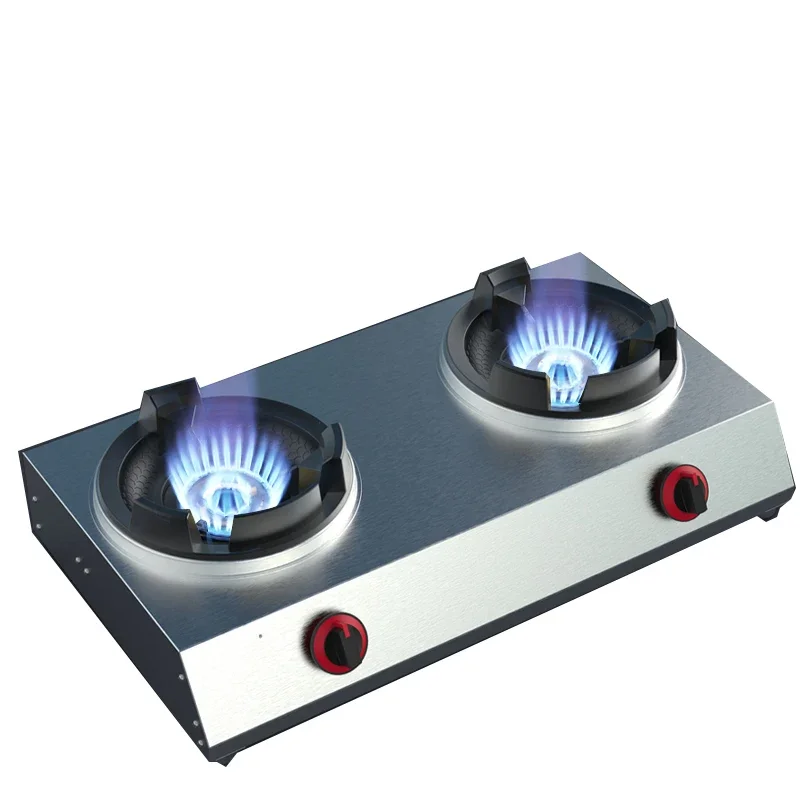Medium And High Pressure Gas Stove Household High-Fire Power Double Stove Gas Liquefied Petroleum Gas Violent Fire Stove