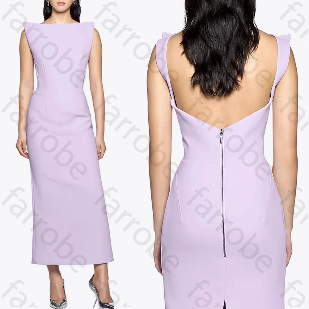 

Customized Elegant Singular Tailored Midi Dress A-Line Evening Dresses Formal Exquisite High Quality Prom Party Gowns for Women
