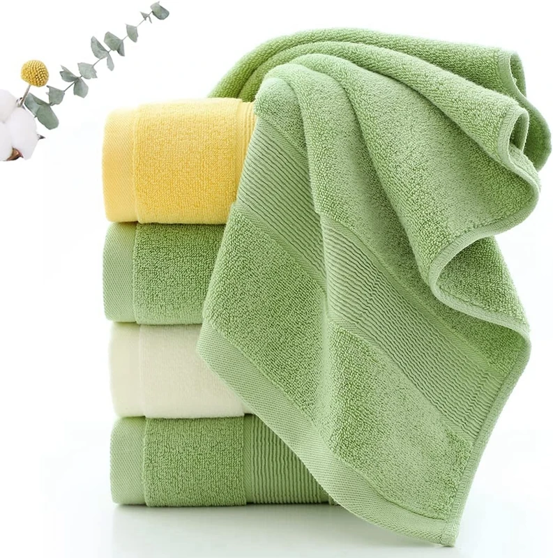 2pcs Ultra-Soft Thick Bath Towels High Absorbency Quick-Dry Adult Towels Wash Cloths Body Towel for Bathroom Accessories