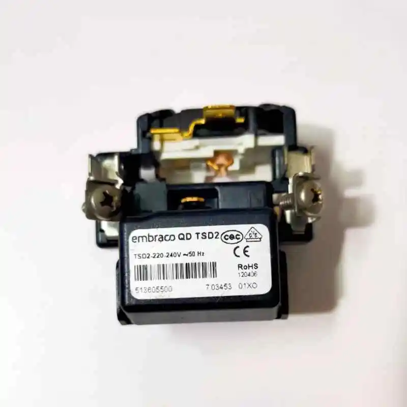 For Embraco QD TSD2 513605500 Compressor Relay Starter Device Replacement For Hair Refrigerator Spare Parts