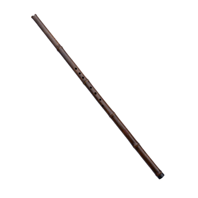YPXD DongXiao Flute Purple Bamboo Chinese Traditional Flute Professional Musical Instrument Bamboo 8 Holes Key G F E