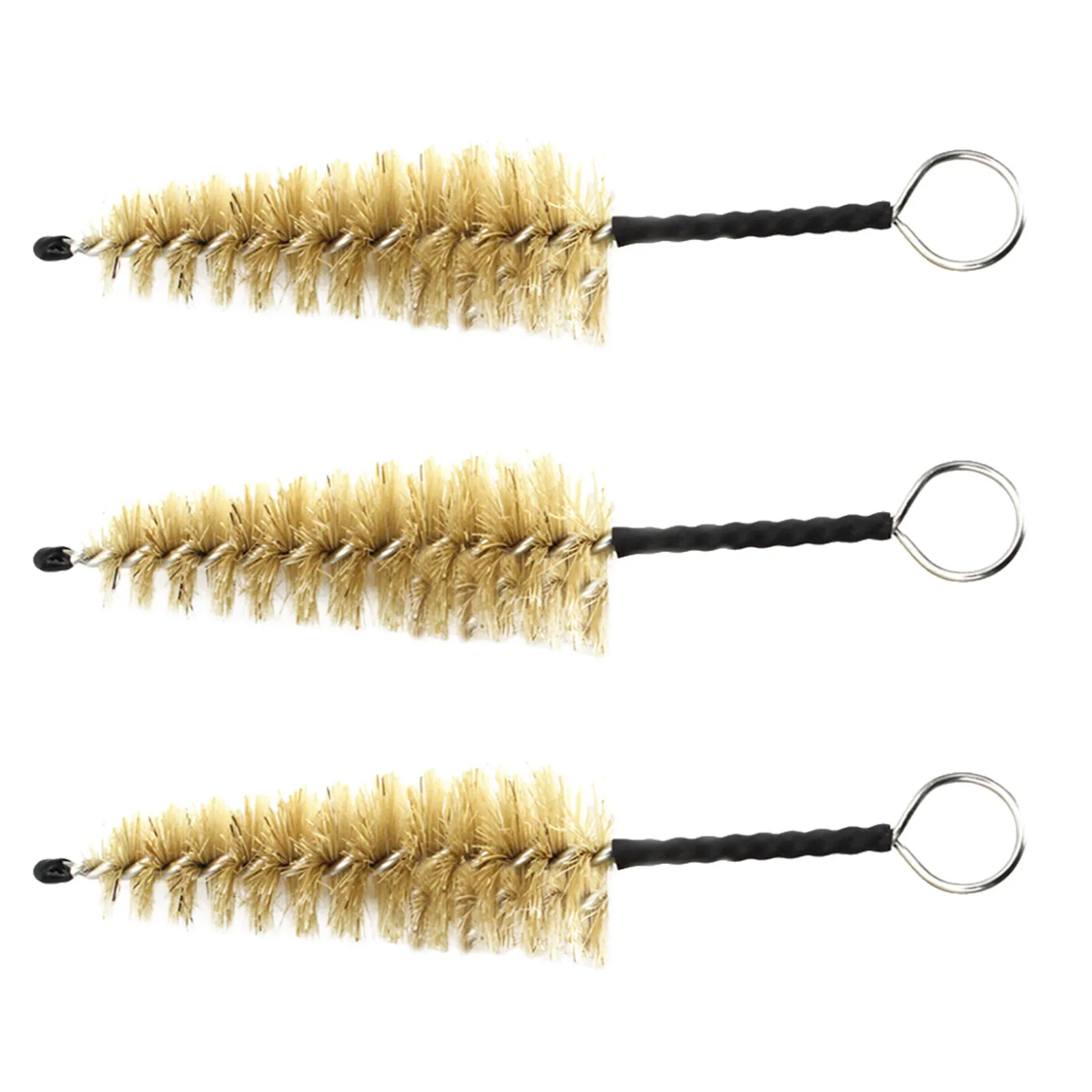 3Pcs Clarinet Mouthpiece Cleaning Brush Saxophone Flute Woodwind Instrument Cleaner Soft Brush Musician Accessories Care