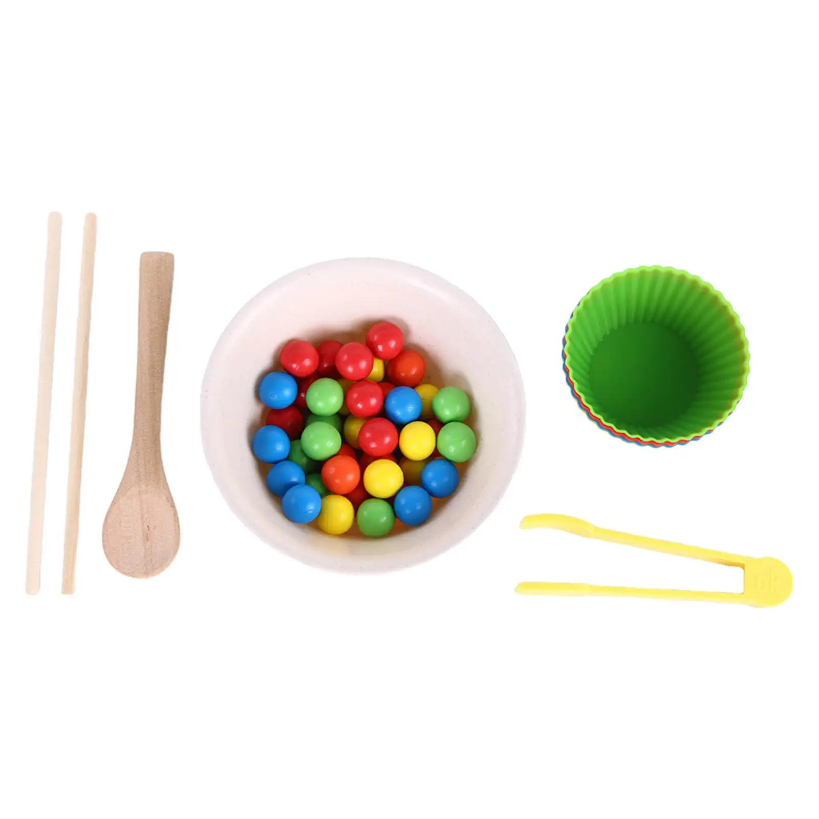 Bolas Montessori em Copos Brinquedo para Crianças, Educação Motora Fina, Aprendizagem Pré-Escolar, Seleção de Cores, Presentes para Crianças, Presentes para Meninos e Meninas