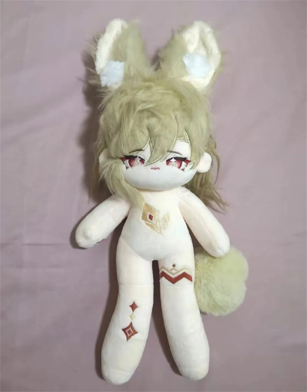 Plushie Game Genshin Impact Kaveh Rabbit 30cm Doll Toy Plush Body Cosplay Original Kids Gift X