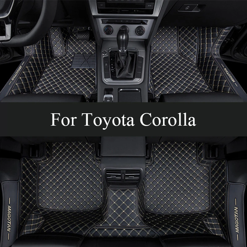 

Leather Car Floor Mats For Toyota Corolla E210 210 2019 2020 2021 Floorliners Carpets Rugs Pads Interior Parts trunk mat