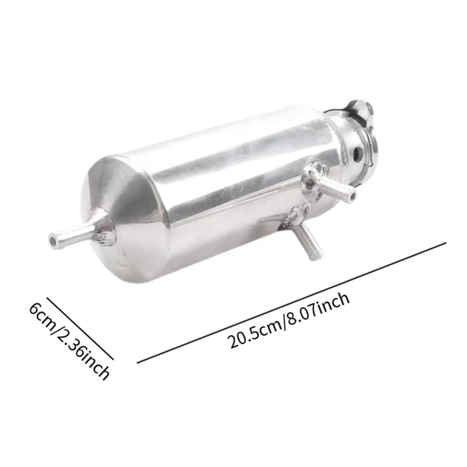Universal Overflow Tank White Coolant Radiator Expansion Tank Reservoir Accessory for Car Truck Boat