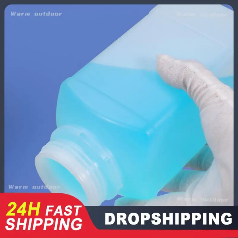 Tamper-proof Empty Hdpe Bottle With Lid Leak-proof Empty Seal Bottles Durable Corrosion Resistance Refillable Recyclable Cuisine