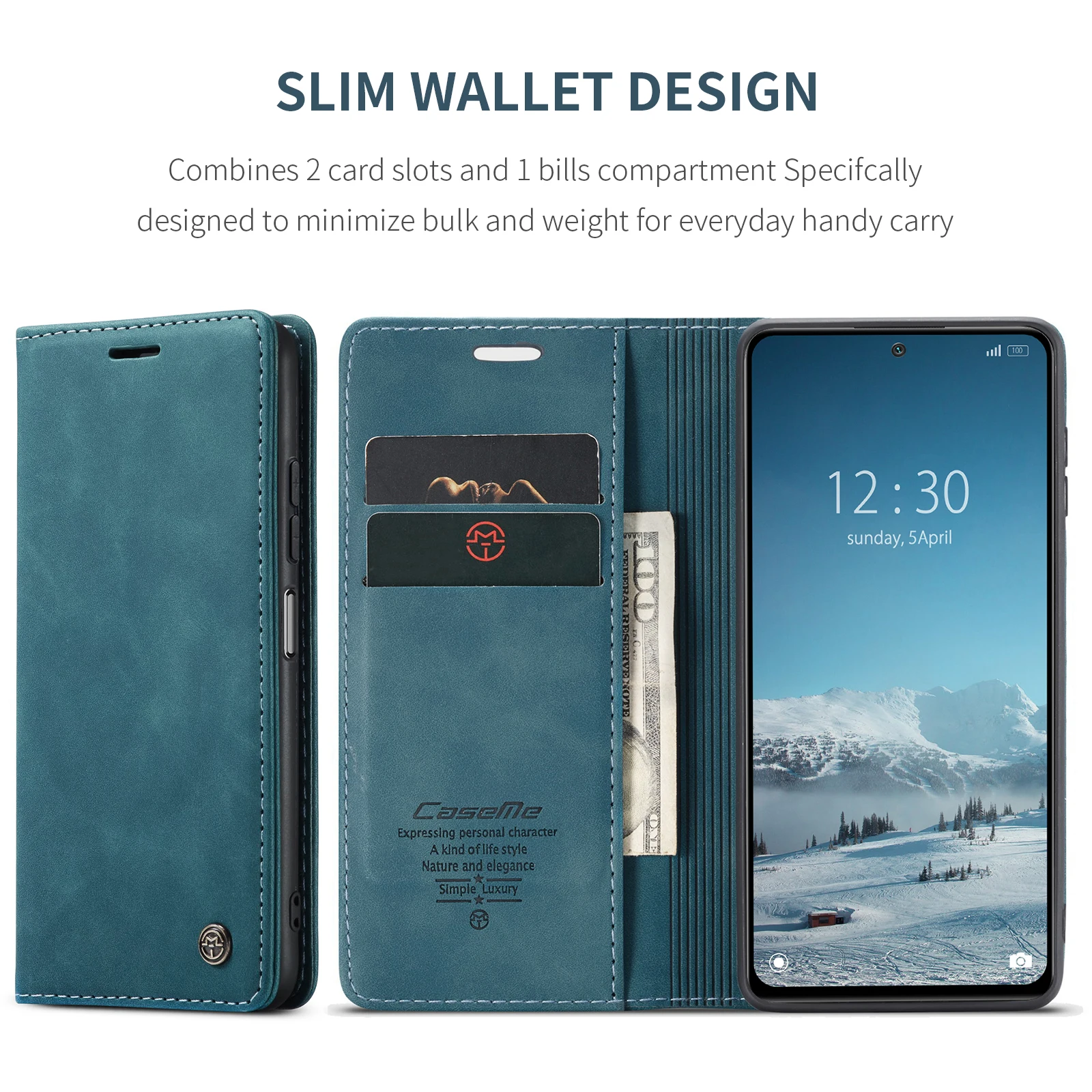 CaseMe Retro Leather Case for Samsung Galaxy S10 e Book Style Flip Wallet Magnetic Cover Card Slots Case for Samsung S10plus S1e