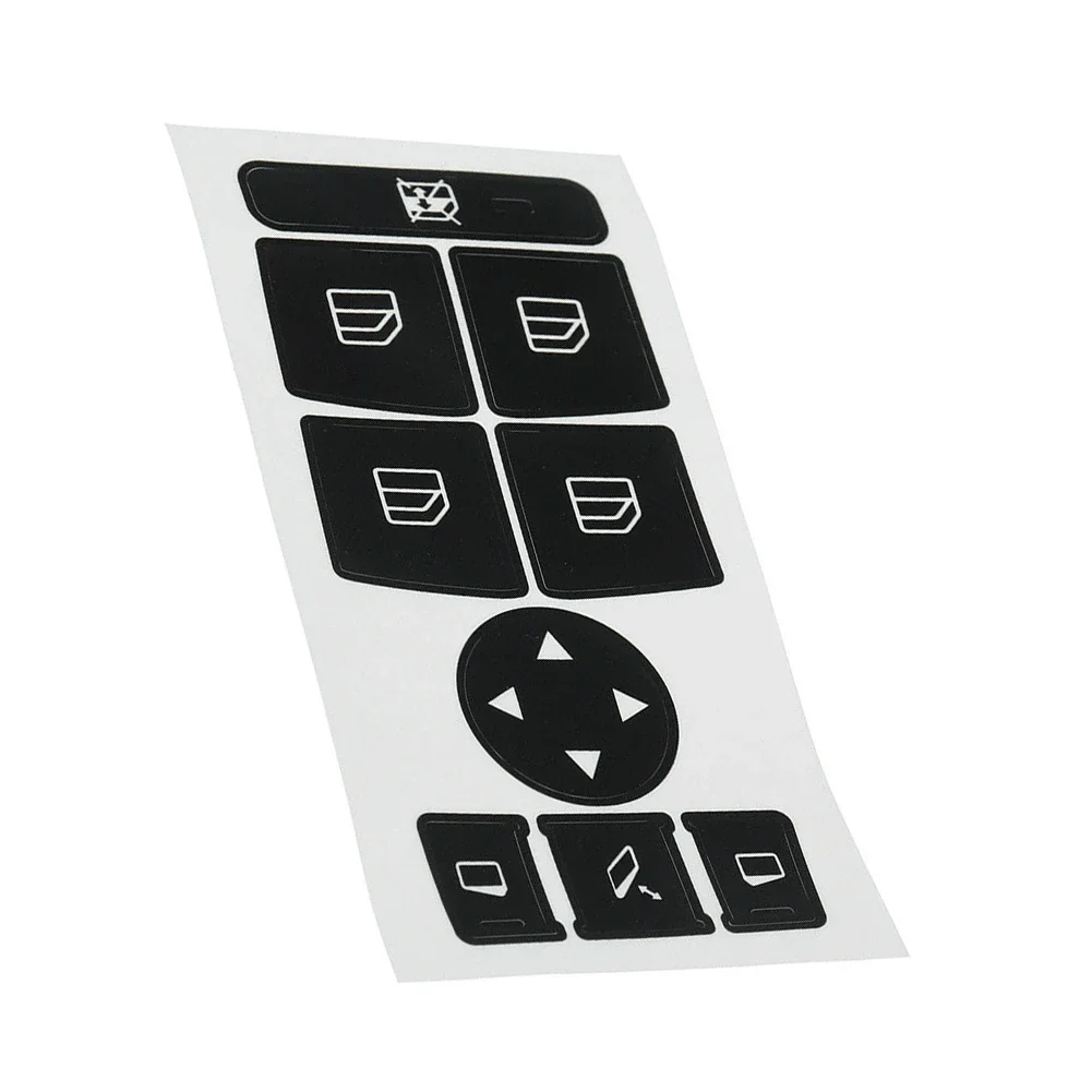 Switch Knob Repair Sticker For Mercedes W204 C-Class Vehicles Including C300 C250 C230 C200 C180 2007-2014 Interior Use