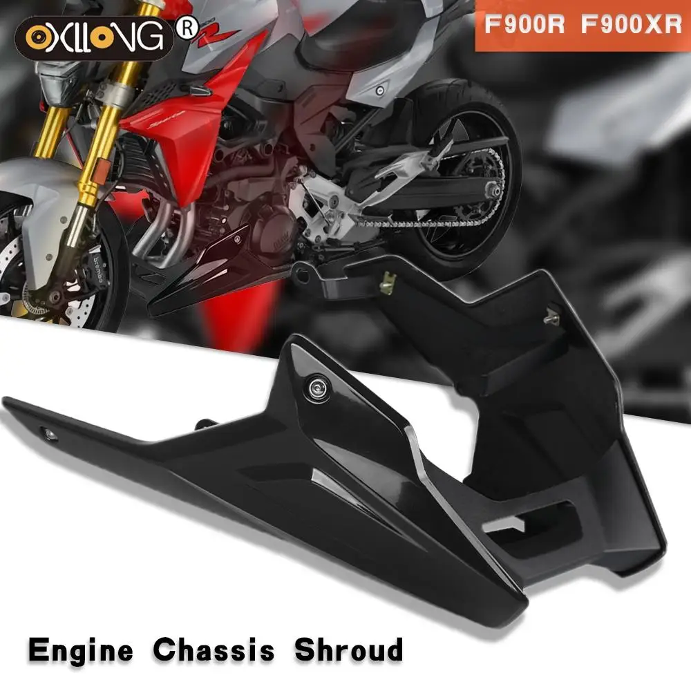 

Chin Lower Front Spoiler Air Dam Fairing Cover For BMW F900R F900XR 2019 2020 2021 Engine Chassis Shroud Shield Guard Cover