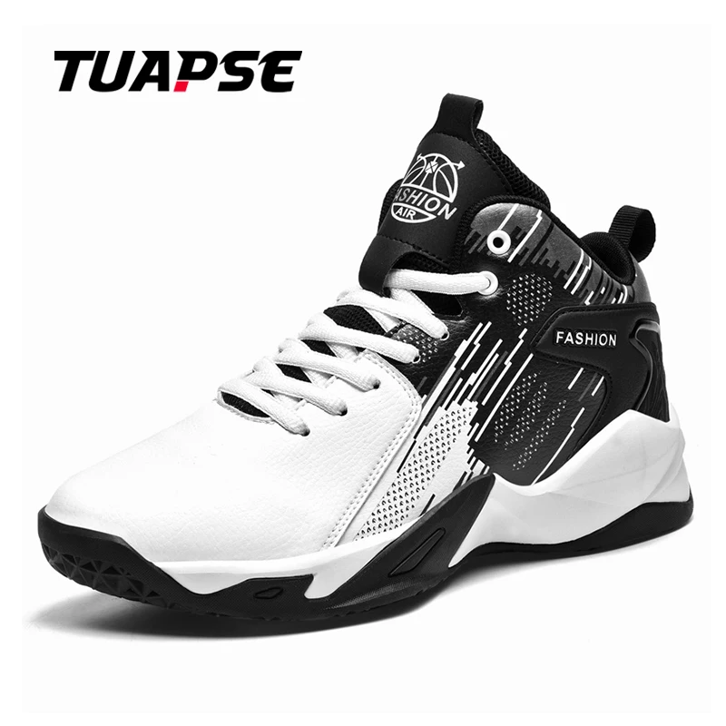 TUAPSE Basketball Woman Autumn Winter Warm Plush Basket Non Slip Sports Basketball Shoes Men Outdoor Unisex Basketball Trainers