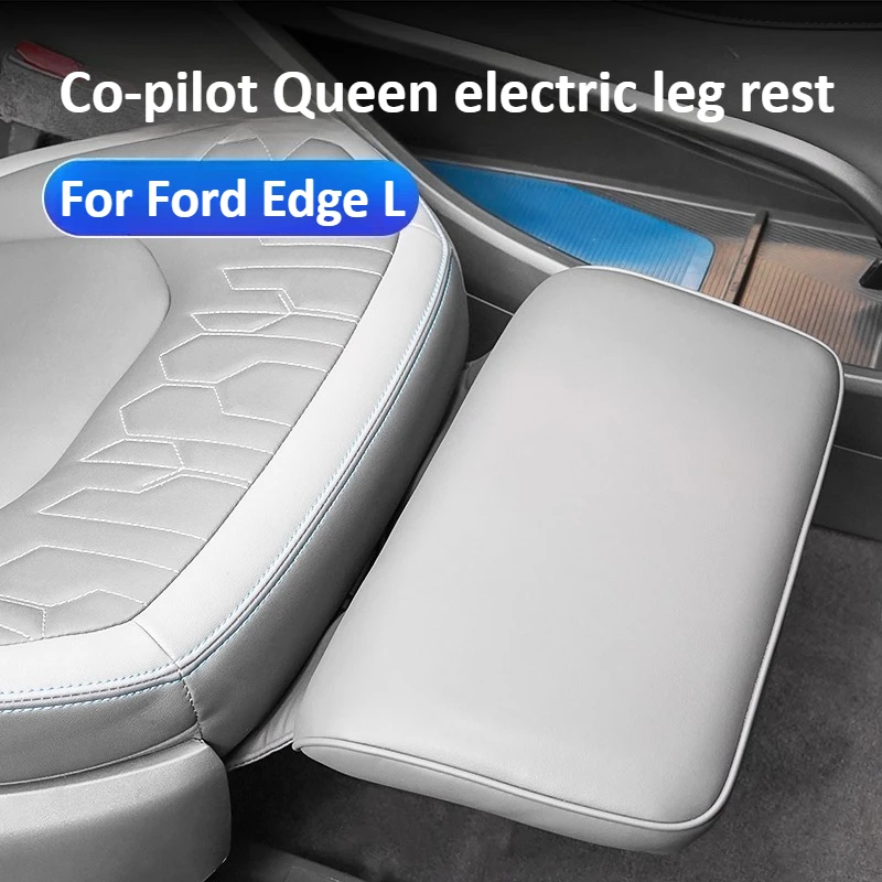 

Для Ford Edge L 2023-2025 пассажирская сторона электрическая королева подставка для ног комфортная поддержка аксессуары для модификации заднего сиденья