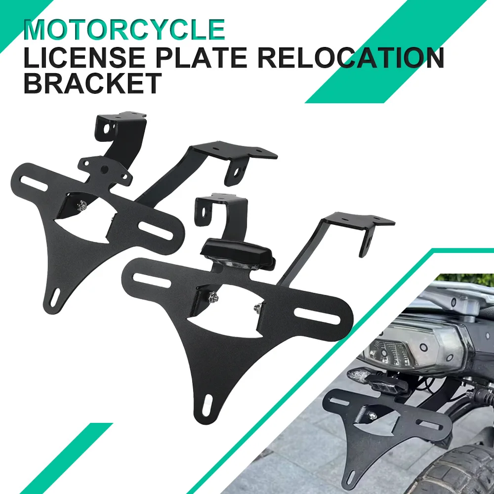 Motorcycle License Plate Holder Bracket Rear Tail Tidy Fender Eliminator Kit For CFMOTO CF MOTO CF450MT 450 MT 2024 2025 2026