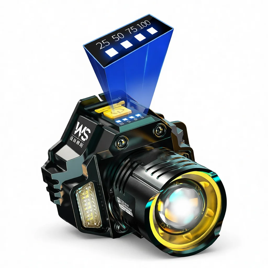 Smart Motion Sensor LED Headlamp USB Charging Fishing Camping Hiking Gear Outdoor Strong Light Head Flashlight Lamp