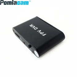 HD FPV DVR Mini wideorejestrator mały mobilny DVR kamera telewizji przemysłowej karta Sd DVR CVBS sygnał samochodowy Recoder wsparcie Max. Karta 32GB