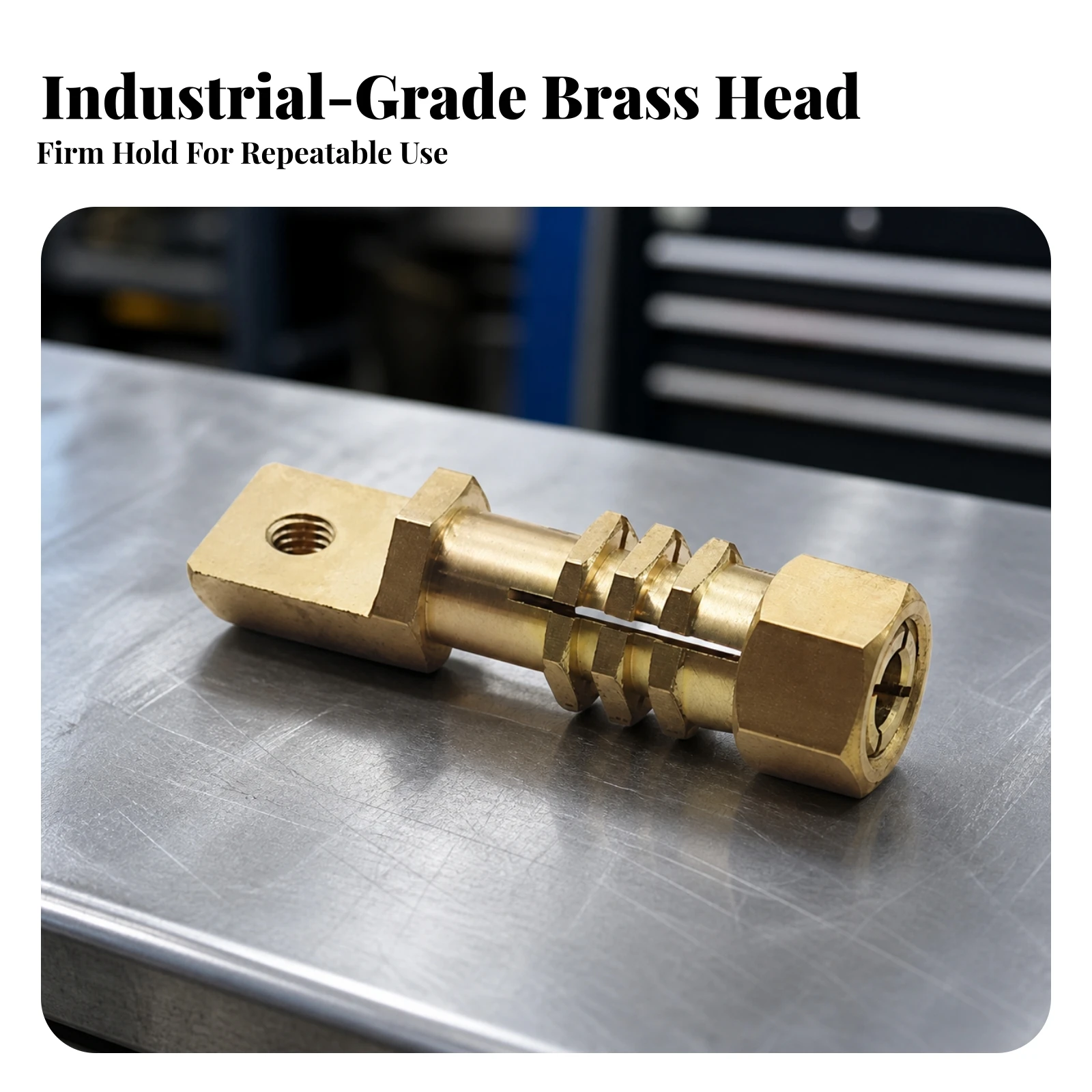 Pure Copper Body Panel Repair Locking Head for Adjustable Auto Dent Removal Workshop Tool