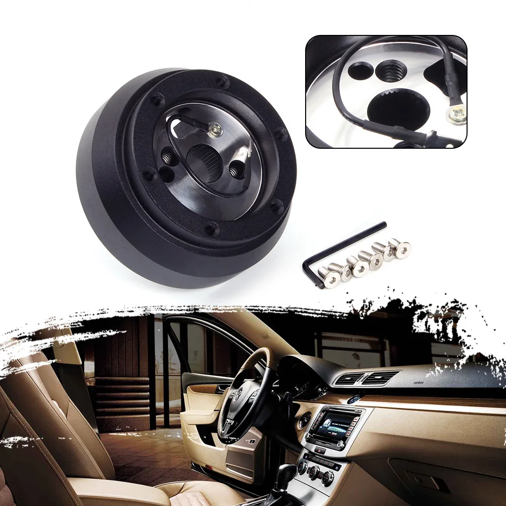 

Steering Wheel Adapter 170H for Chevrolet Dodge Jeep Wrangler, Quick Release Hub Conversion Kit