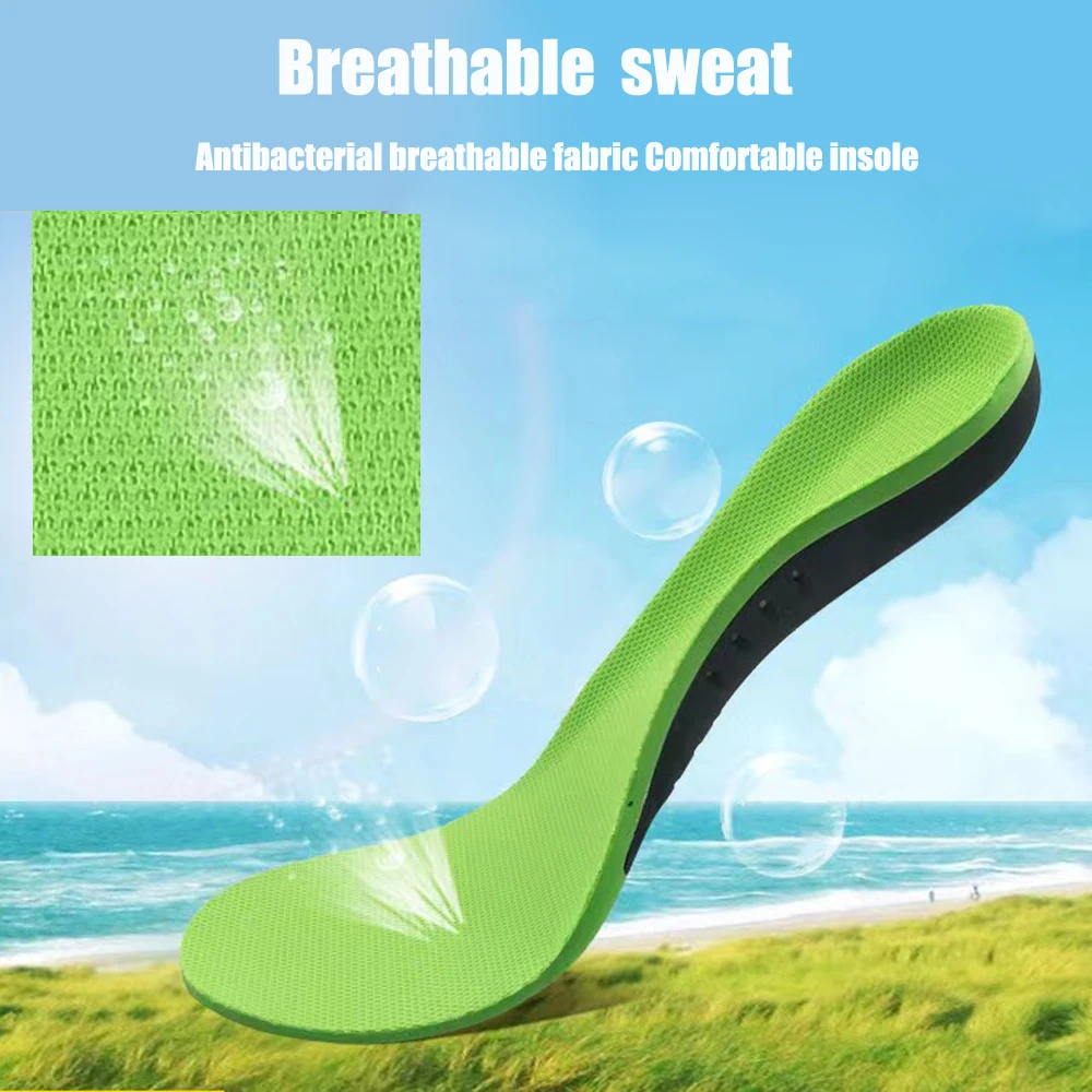Orthopädische Einlegesohlen mit hoher Fußgewölbeunterstützung, Schuhsohle für Füße, Fußgewölbepolster, lindert Plantarfasziitis, Schmerzen, Plattfuß, Sportschuhe – Detail 5
