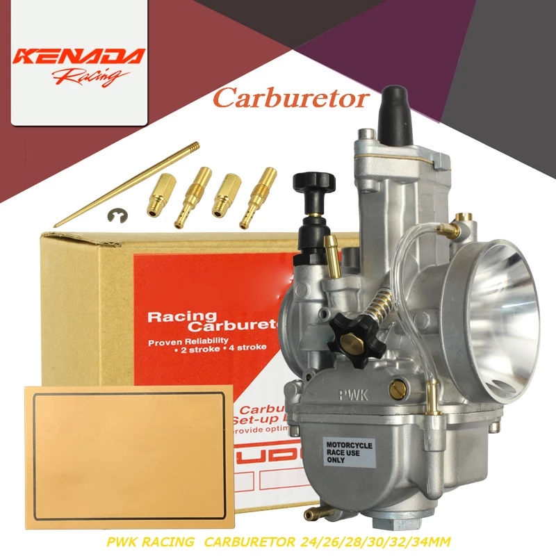 

For CARBURETOR RACING PWK 24/26/28/30/32/34MM
