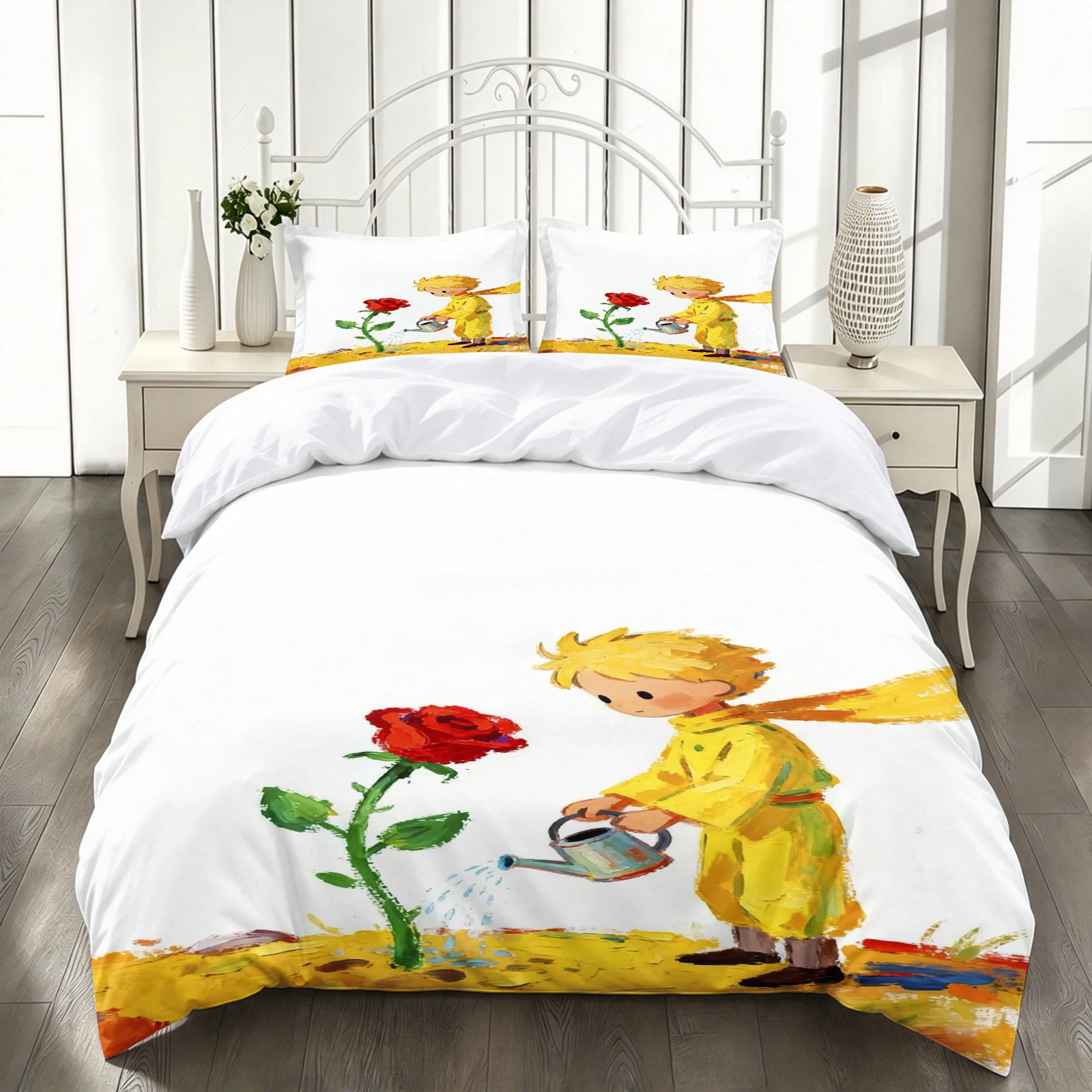 the-little-prince-bedding-set-festival-gift-cartoon-duvet-cover-kids-bedroom-decor-bed-linen-quilt-cover-pillowcase