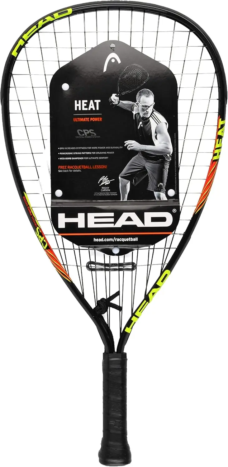 

Beginner Racquetball Racket - Lightweight Pre-Strung with Power Tech, Vibration Control for Easy Play