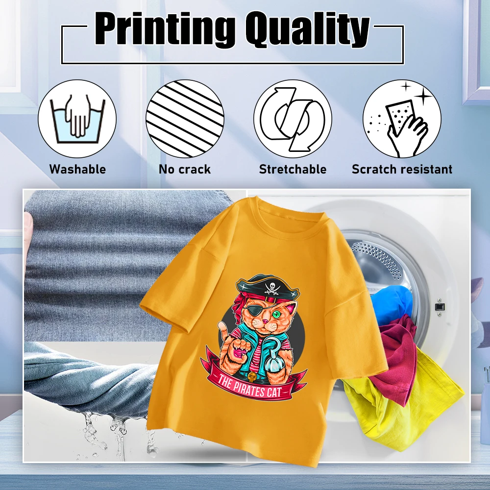 A3 Dtf Printer T-Shirt Drukmachine Textiel Dtf Printer Dtf A3 Printer Voor T-Shirt Dtf Drukmachine Voor Alle Stof