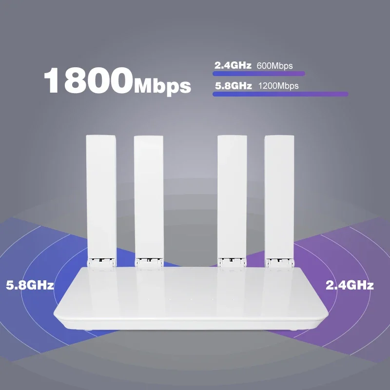 Wifi Hotspot Gigabit Port Dual Band Ax1800 Wifi Router SIM Global Edition Unlocked 5G Lte Router