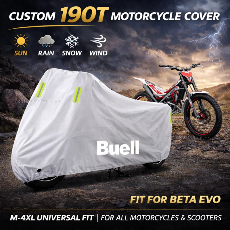 

For Buell 1125R 1125CR XB12R XB12Ss XB12Scg Ulysses XB12XT XB9 Outdoor Motorcycle Cover Waterproof Rain Dust Sun Cover
