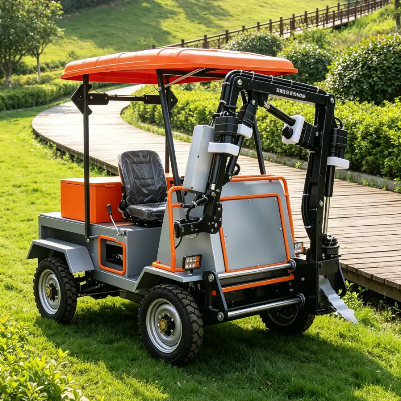 Customized Telescopic Hedge Trimmer with Pole Mounted Harness for Tall Boundary, Fence Line and Farm Use
