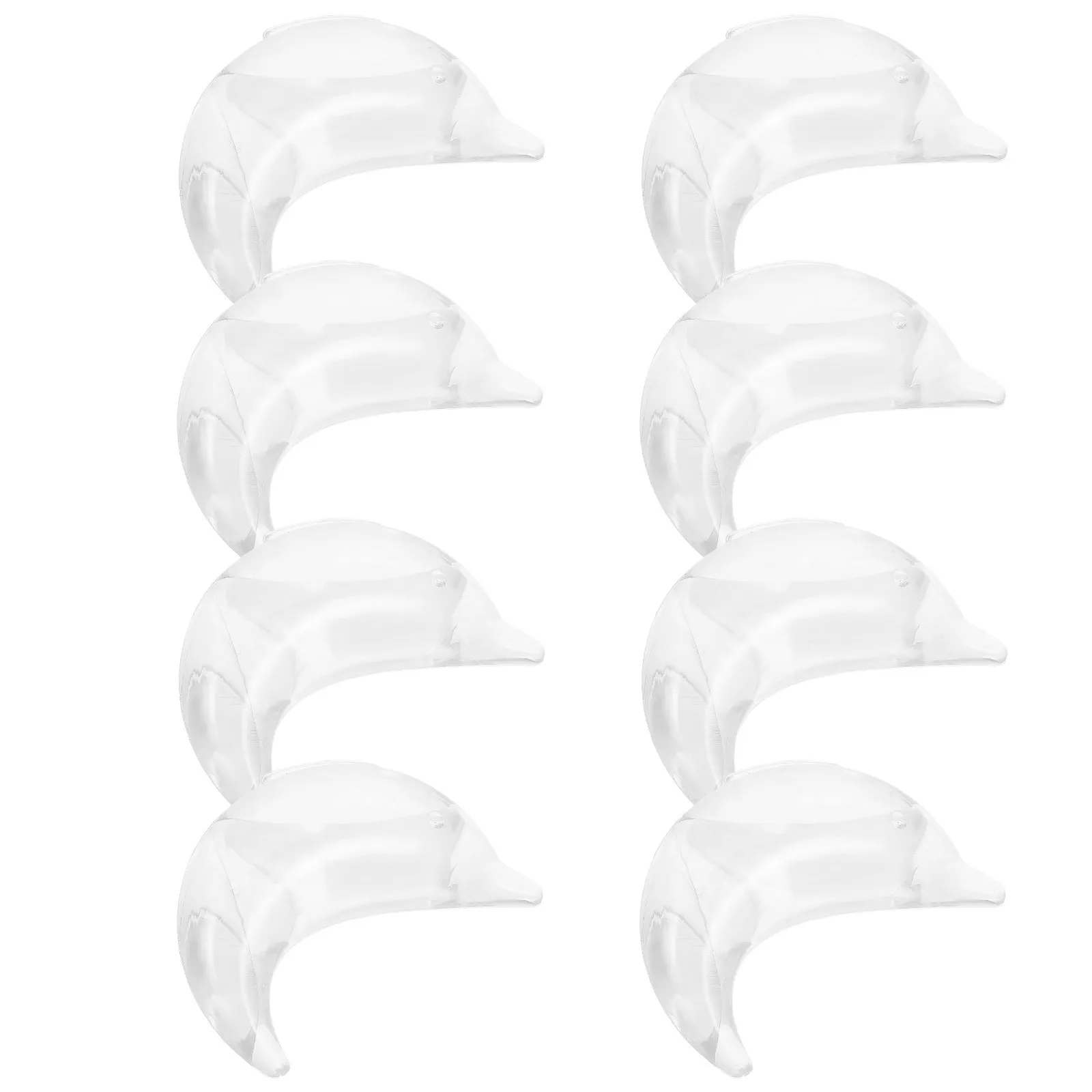 

8Pcs Corner Protectors Anti-Collision Table Corner Guards Cartoon Dolphin Design Furniture Crash Bump Safety Covers for Baby