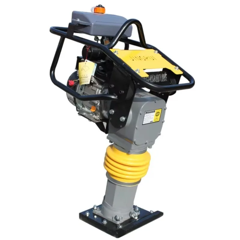 Rammer Tamper Jumping Jack Wacker Soil Impact Vibrating Tamper with Engine HCR80