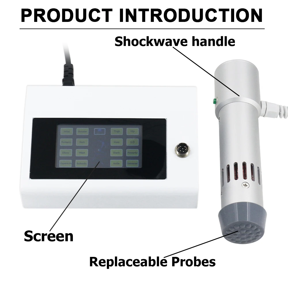 300mj Shockwave Therapy Machine For Body Massage Pain Relief Home Use Shock Wave Device Erectile Dysfunction Treatment