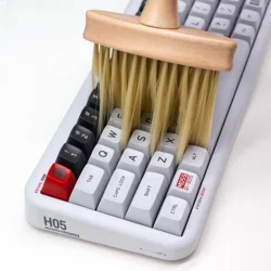 Wooden Soft Brush Keyboard Cleaning Kit for Cleaning Computer Laptop PC Car Detailing