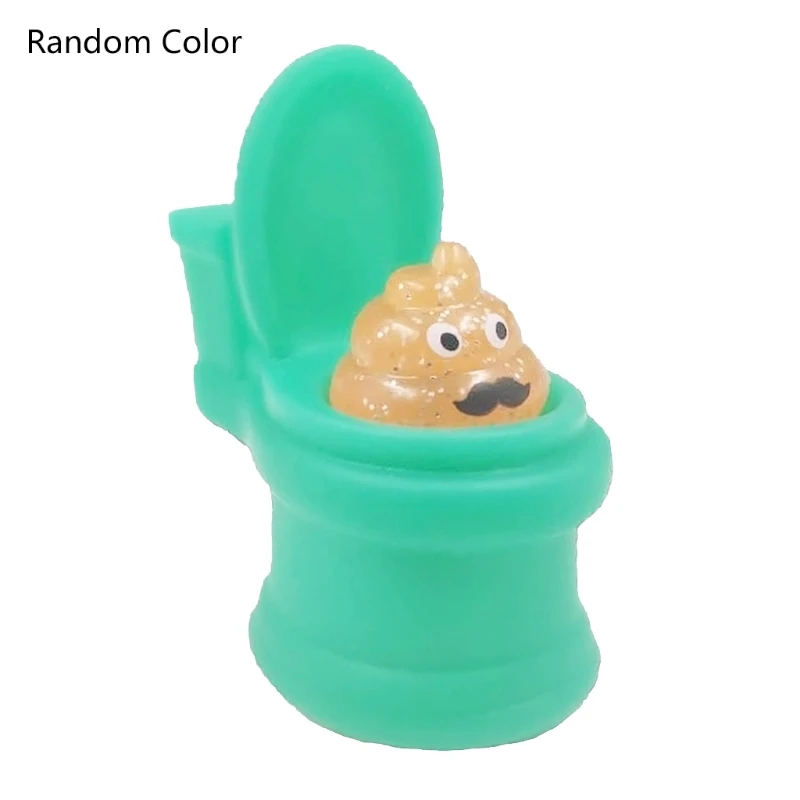 

Squeeze Decompression Toy Stress Relief Toilet Poop Toy PVC Decompression Toy with Realistic Appearance