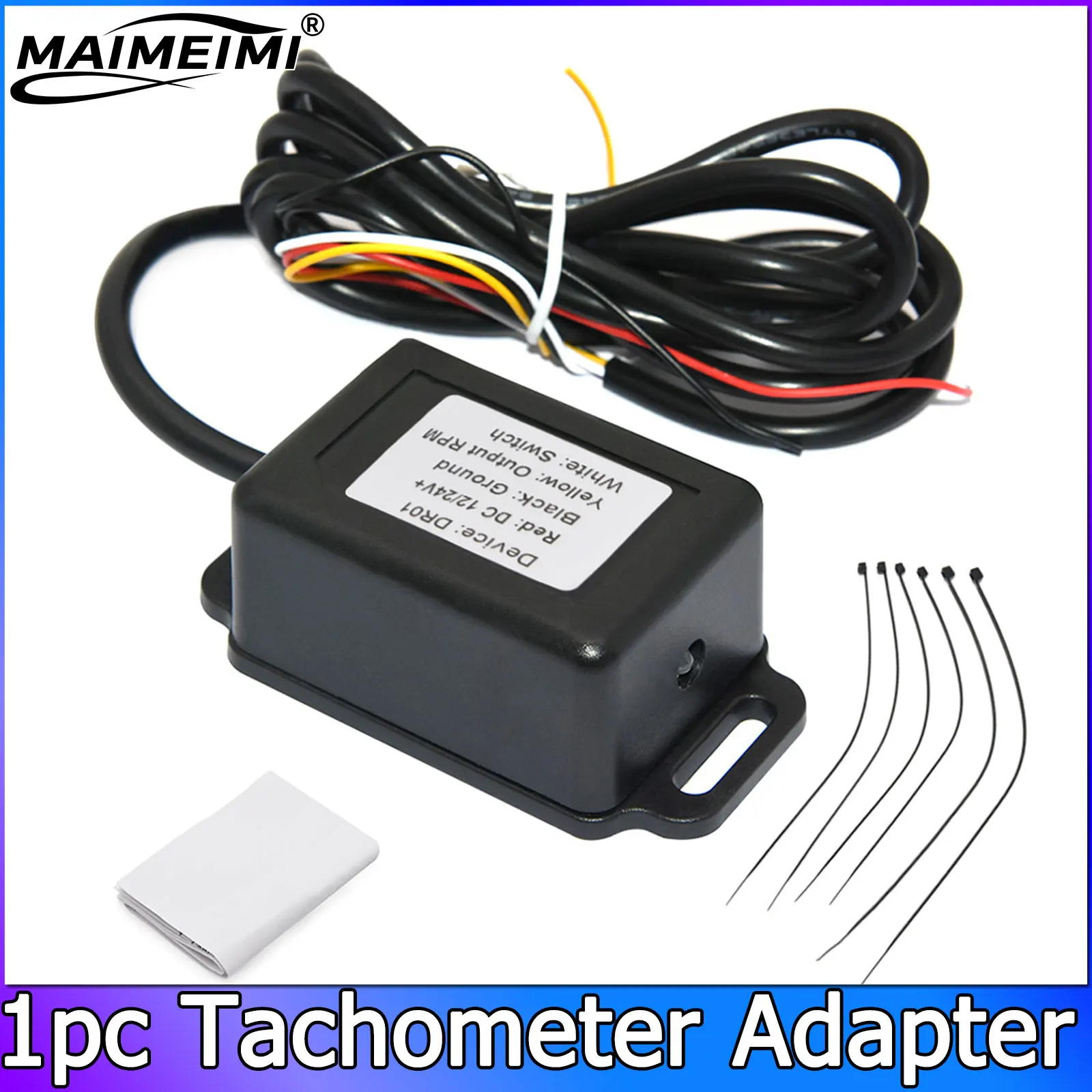 1pc Tachometer Adapter For Car Boat Yacht Engine Tach RPM Signal Adapter Tacho Meter Sensor
