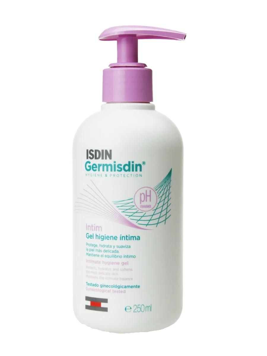 Isdin germisdin gel intimate hygiene 250 ml-protects, moisturizes and softens the most delicate skin.