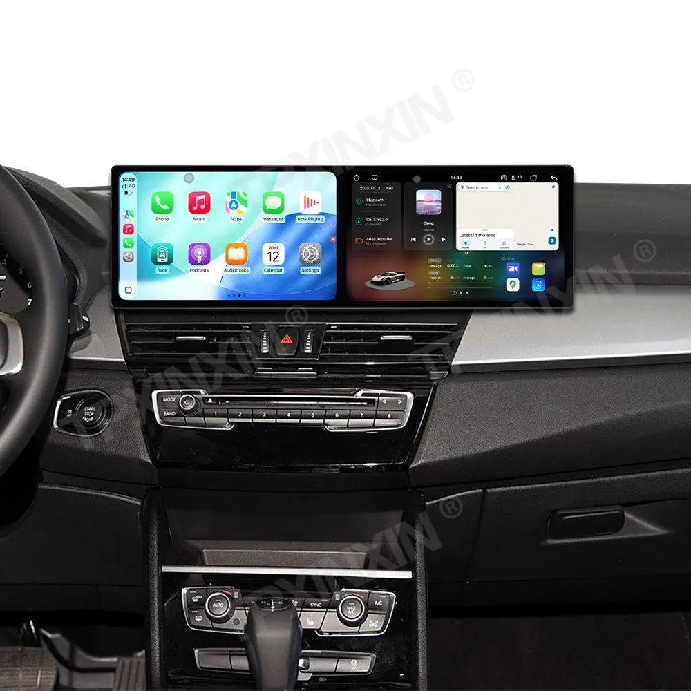 لسيارات BMW 2 Series Touring 2013-2019 راديو السيارة الاندورويد الوسائط المتعددة فيديو لاسلكي Carplay Autoradio ستيريو نظام تحديد المواقع والملاحة رئيس وحدة #5